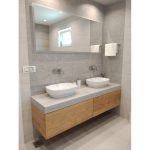 Двојна комода за бања / Double Bathroom Vanity - Алка Мебел Стил Скопје