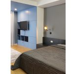 Спална со ТВ зона / Bedroom with TV Zone - Алка Мебел Стил Скопје