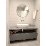 Висечка комода со мијалник / Floating Sink Cabinet - Алка Мебел Стил Скопје