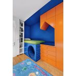 етска соба со куќичка за играње и спиење / Kids room with play-house bed element