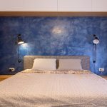 Спална со сина декорација / Bedroom with Blue Decoration - Алка Мебел Стил Скопје