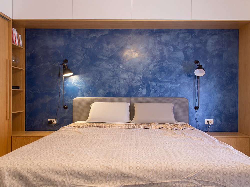 blue bedroom alka mebel stil