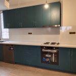 Тиркизна кујна по мерка / Petrol Blue Custom Kitchen - Алка Мебел Стил Скопје
