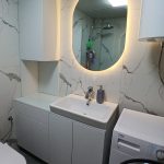 Бања со мермерен дезен / Marble Pattern Bathroom - Алка Мебел Стил Скопје