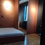 Плакар со лизгачки врати во дрво / Wood pattern sliding wardrobe