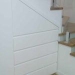Вграден плакар под скали / Built-in wardrobe under stairs