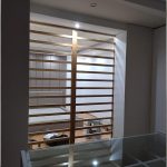 Дрвена преграда во спална / Wooden Partition in Bedroom - Алка Мебел Стил Скопје